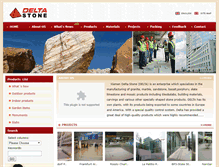 Tablet Screenshot of deltastone.com.cn